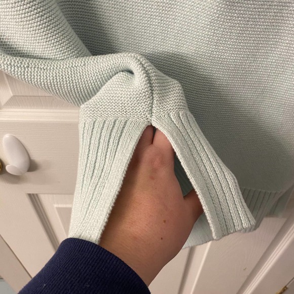 CHICO'S Women's Sweater Size 0 (Sm) Color Mint - Picture 4 of 5